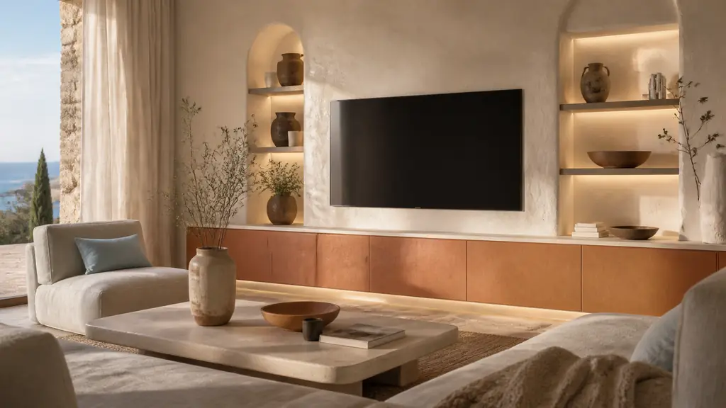 Décor télévision : 9 idées pour intégrer l’écran au salon